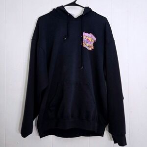 Nitrofish Racing Renegade Captain Chaos Hoodie Black XL‎ Retro Streetwear